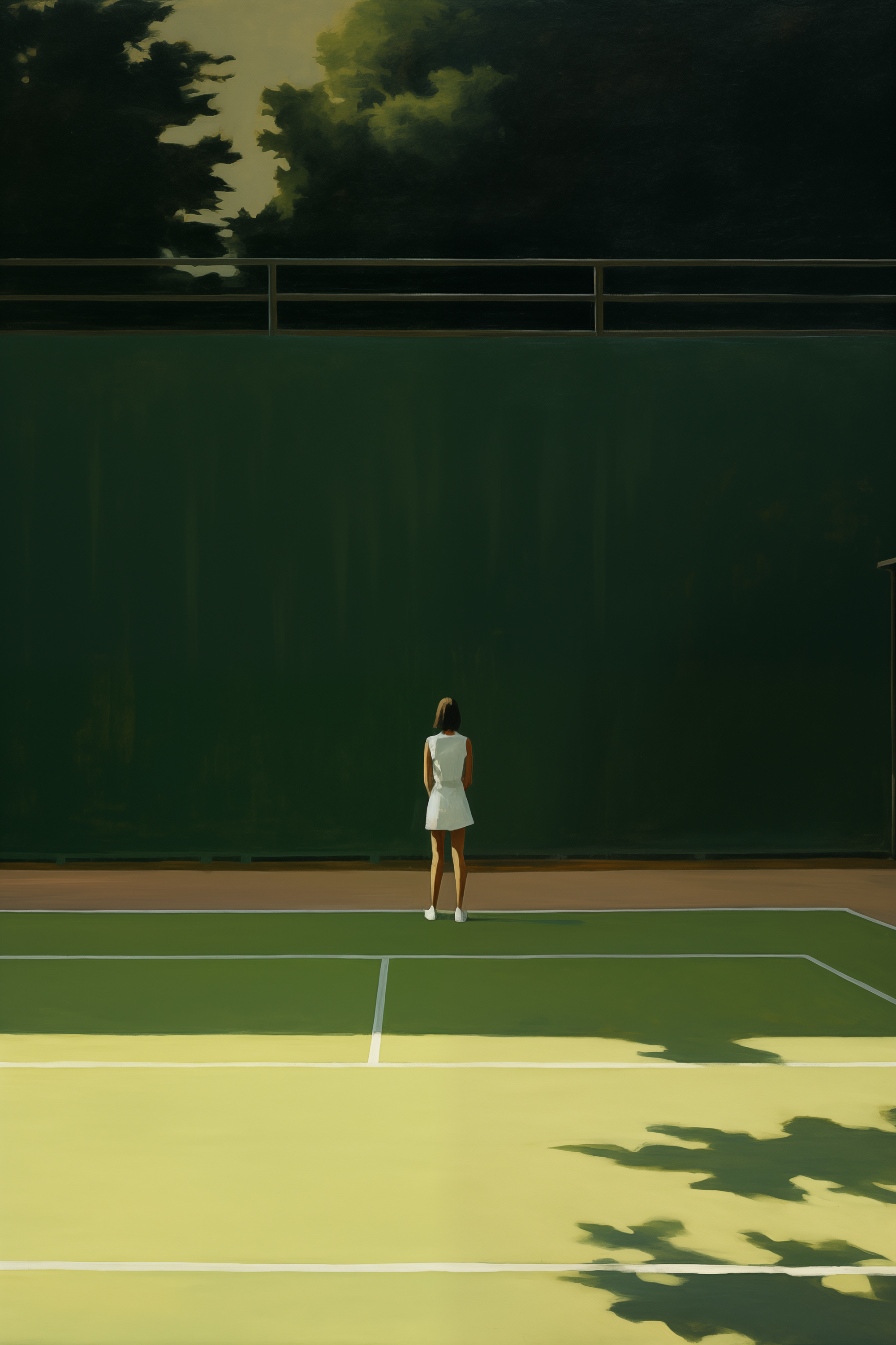 Quiet court, 2022 | Edouard Winslow